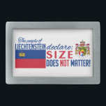 Gurtschnalle Rechteckige Gürtelschnalle<br><div class="desc">Liechtenstein: Größe spielt keine Rolle! Mit der Funktion "Anpassen" können Sie die Hintergrundfarbe dieses Elements ändern (bearbeiten) und Ihren eigenen Text hinzufügen. Weitere liechtensteinische Artikel finden Sie in meinem Geschäft.</div>