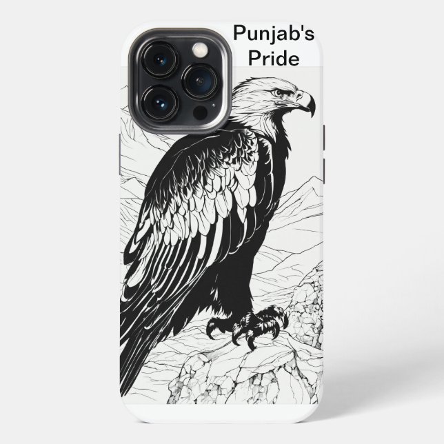 Guru Gobind iPhone 13 Pro Max Hülle (Rückseite)