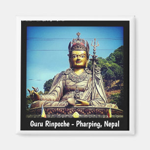 Guru Rinpoche, Padmasambhava, Pharping - Nepal Magnet