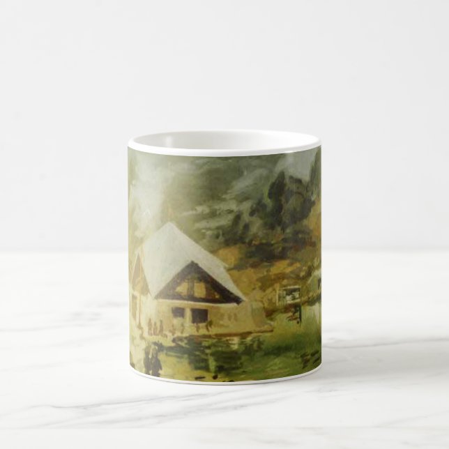 Gurudwara Hemkunt Sahib durch Shekhar Joshi Kaffeetasse (Mittel)