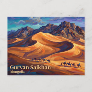 Gurvan Saikhan-Nationalpark Mongolei Postkarte