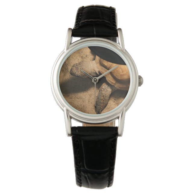 Gus die Schildkröte Armbanduhr (Vorderseite)