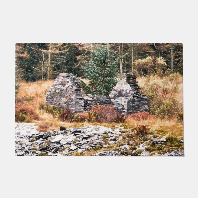 GUSH-HÜTTEN FUßMATTE (Vorderseite)