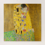 Gustav Klimt<br><div class="desc">Gustav Klimt das Kiss Kunstpuzzle.</div>