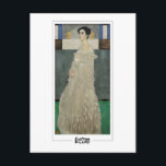 Gustav Klimt #322 - Kunsthandwerkskarte Postkarte<br><div class="desc">Gustav Klimt - Margaret Stonborough-Wittgenstein 1905. Art & Signatur Postkarte Nr. 322 von The Zedign House. Weitere Bilder und Designs von Gustav Klimt - Gemälde & Zeichnungen finden Sie unter https://books.zedign.com/zas/166.html</div>