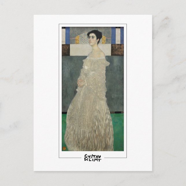 Gustav Klimt #322 - Kunsthandwerkskarte Postkarte (Vorderseite)