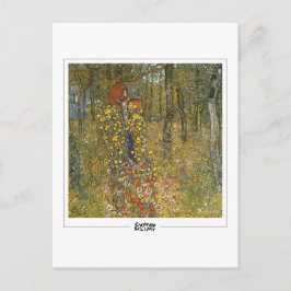 Gustav Klimt #411 - Kunsthandwerkskarte Postkarte