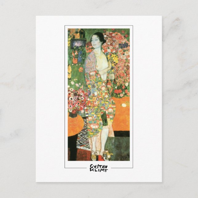 Gustav Klimt #419 - Kunsthandwerkskarte Postkarte (Vorderseite)