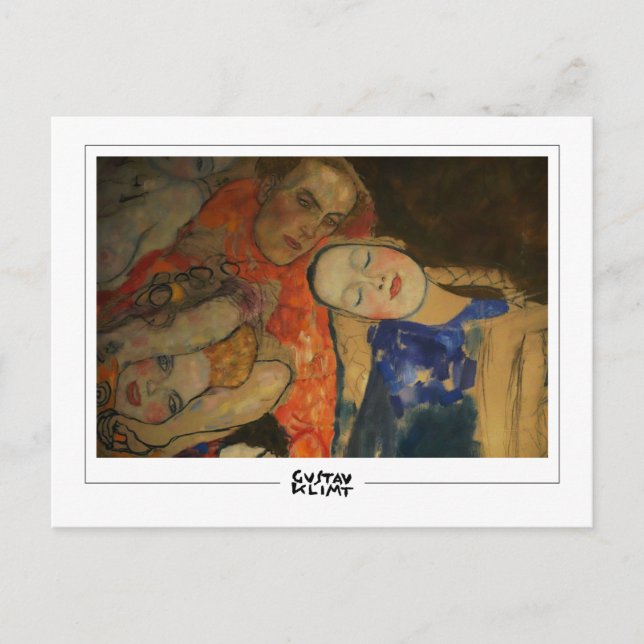 Gustav Klimt #42 - Fine Art Postcard Postkarte (Vorderseite)