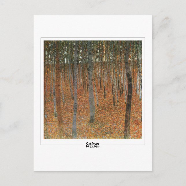 Gustav Klimt #467 - Kunsthandwerkskarte Postkarte (Vorderseite)