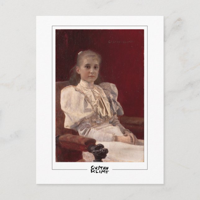 Gustav Klimt #521 - Kunsthandwerkskarte Postkarte (Vorderseite)