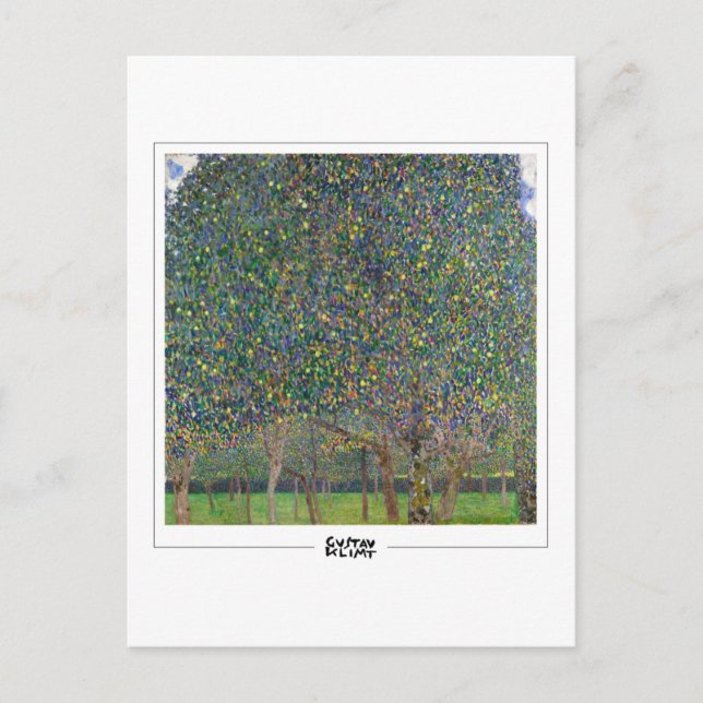 Gustav Klimt #527 - Kunsthandwerkskarte Postkarte (Vorderseite)