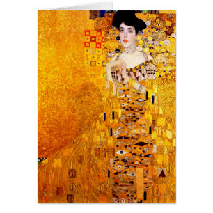 Gustav Klimt Adele Bloch-Bauer Art Nouveau Vintage