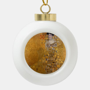 Gustav Klimt - Adele Bloch-Bauer I. Keramik Kugel-Ornament