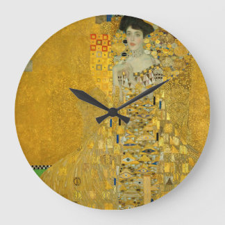 Gustav Klimt "Adele Bloch-Bauer I" Large Clock Große Wanduhr