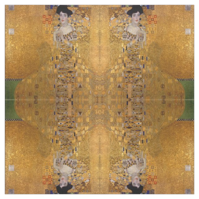 Gustav Klimt - Adele Bloch-Bauer I. Stoff (Muster)