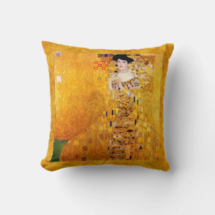 Gustav Klimt Adele Bloch-Bauer Vintage Art Nouveau Kissen