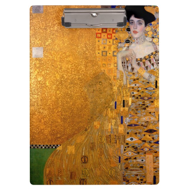 Gustav Klimt Adele Portrait Klemmbrett (Vorderseite)