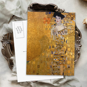 Gustav Klimt "Adele" Portrait Vintage Postkarte