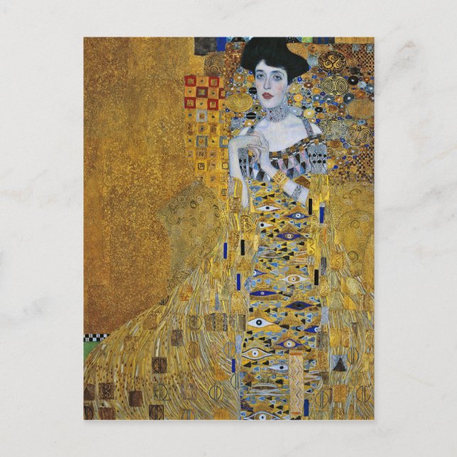 Gustav Klimt - Adele Postkarte (Vorderseite)
