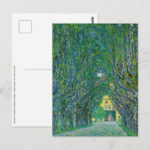 Gustav Klimt - Allee im Park Schloss Kammer