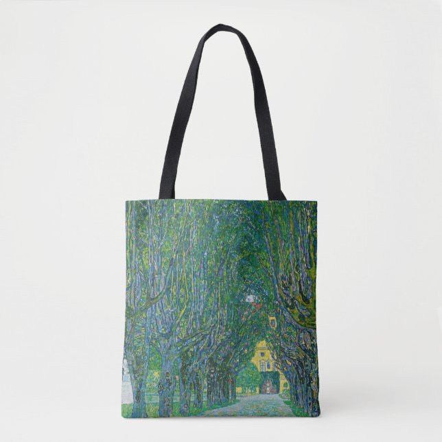 Gustav Klimt - Allee im Park Schloss Kammer Tasche (Vorderseite)