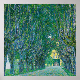 Gustav Klimt - Allee zum Kammerschloss Poster