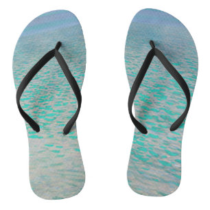 Gustav Klimt - Am Attersee Flip Flops