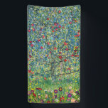 Gustav Klimt - Apfelbaum Banner<br><div class="desc">Apfelbaum I - Gustav Klimt,  Öl auf Leinwand,  1907</div>