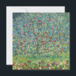 Gustav Klimt - Apfelbaum Dankeskarte<br><div class="desc">Apfelbaum I - Gustav Klimt, Öl auf Leinwand, 1907</div>