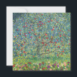 Gustav Klimt - Apfelbaum Einladung<br><div class="desc">Apfelbaum I - Gustav Klimt,  Öl auf Leinwand,  1907</div>
