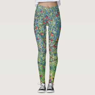 Gustav Klimt - Apfelbaum Leggings