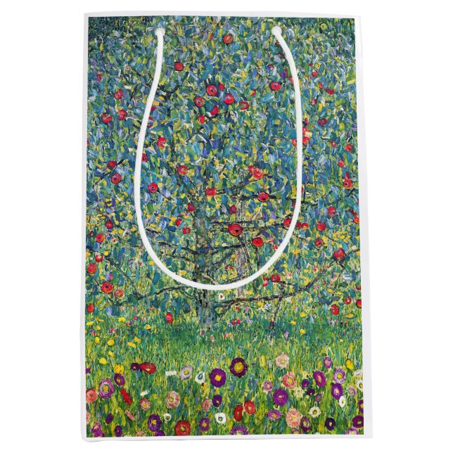 Gustav Klimt - Apfelbaum Mittlere Geschenktüte (Vorderseite)