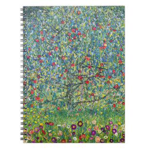 Gustav Klimt - Apfelbaum Notizblock