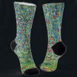 Gustav Klimt - Apfelbaum Socken<br><div class="desc">Apfelbaum I - Gustav Klimt,  Öl auf Leinwand,  1907</div>