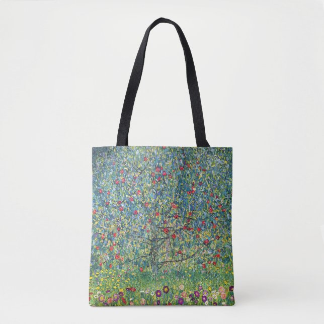 Gustav Klimt - Apfelbaum Tasche (Vorderseite)
