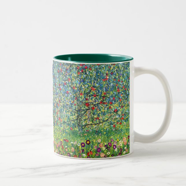 Gustav Klimt: Apfelbaum Zweifarbige Tasse (Rechts)