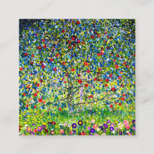 Gustav Klimt Apple Tree Begleitkarte