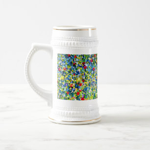 Gustav Klimt Apple Tree Bierglas