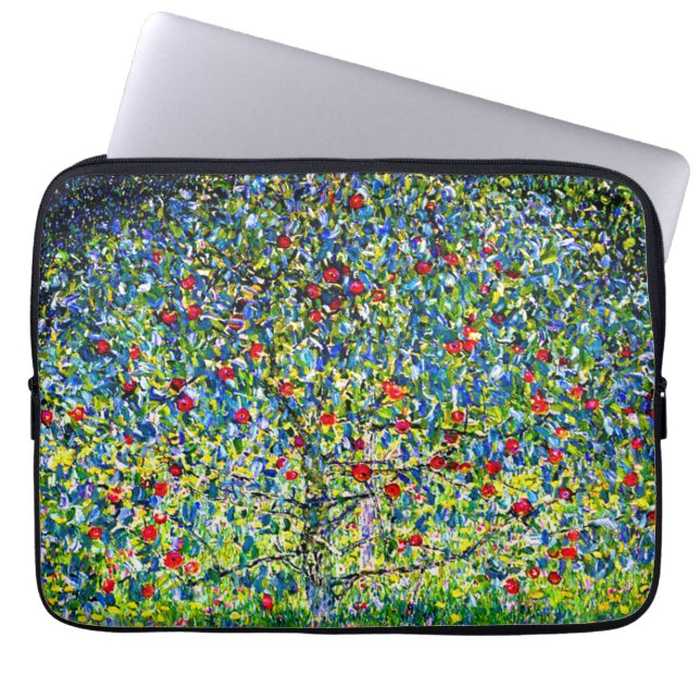 Gustav Klimt Apple Tree Laptopschutzhülle (Vorderseite)