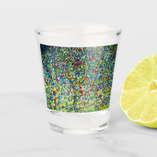 Gustav Klimt Apple Tree Schnapsglas