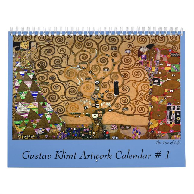 Gustav Klimt Artwork Nummer 1 Kalender (Titelbild)