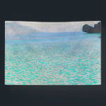 Gustav Klimt - Attersee Banner<br><div class="desc">Attersee - Gustav Klimt,  Öl auf Leinwand,  1910</div>