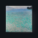 Gustav Klimt - Attersee Button<br><div class="desc">Attersee - Gustav Klimt,  Öl auf Leinwand,  1910</div>