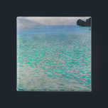 Gustav Klimt - Attersee Button<br><div class="desc">Attersee - Gustav Klimt,  Öl auf Leinwand,  1910</div>