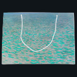 Gustav Klimt - Attersee Große Geschenktüte<br><div class="desc">Attersee - Gustav Klimt,  Öl auf Leinwand,  1910</div>