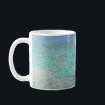 Gustav Klimt - Attersee Kaffeetasse<br><div class="desc">Attersee - Gustav Klimt,  Öl auf Leinwand,  1910</div>