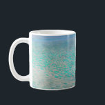 Gustav Klimt - Attersee Kaffeetasse<br><div class="desc">Attersee - Gustav Klimt,  Öl auf Leinwand,  1910</div>