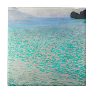 Gustav Klimt Attersee Keramikfliese