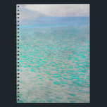 Gustav Klimt - Attersee Notizblock<br><div class="desc">Attersee - Gustav Klimt,  Öl auf Leinwand,  1910</div>